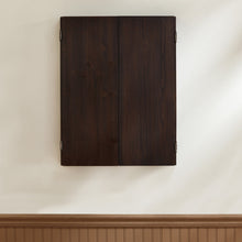 Load image into Gallery viewer, Viper Metropolitan Espresso Steel Tip Dartboard Cabinet
