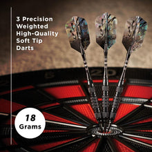 Load image into Gallery viewer, Viper Black Magic Soft Tip Darts 6 Knurled Rings 18 Grams Soft-Tip Darts Viper 
