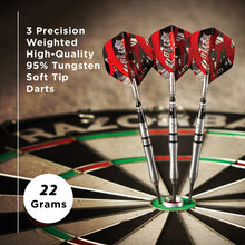 Load image into Gallery viewer, Viper Blitz Darts 95% Tungsten Steel Tip Darts 22 Grams
