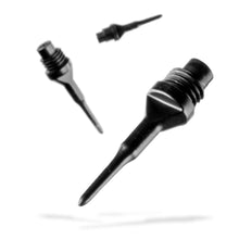 Load image into Gallery viewer, Viper Tufflex Tips II 1/4&quot; Black 9,000Ct Bulk Soft Dart Tips Dart Tips Viper 
