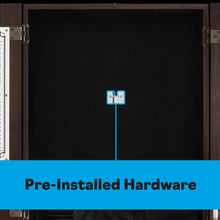 Load image into Gallery viewer, Viper Metropolitan Espresso Steel Tip Dartboard Cabinet
