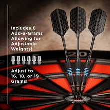 Load image into Gallery viewer, Viper Bobcat Adjustable Soft Tip Darts Blue Rings 16, 18, or 19 Grams
