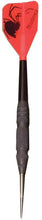 Load image into Gallery viewer, Laserdarts Black Widows Movable Point Knurled Steel Tip Steel-Tip Darts Laserdarts 
