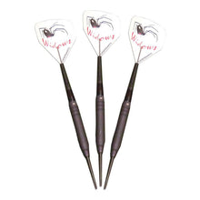 Load image into Gallery viewer, Laserdarts Black Widows Fixed Point Smooth Steel Tip Steel-Tip Darts Laserdarts 
