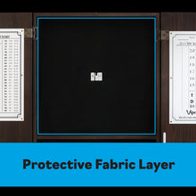 Load image into Gallery viewer, Viper Metropolitan Espresso Steel Tip Dartboard Cabinet
