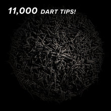 Load image into Gallery viewer, Viper Tufflex Tips II 2BA Black 11,000Ct Bulk Soft Dart Tips Dart Tips Viper 
