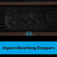 Load image into Gallery viewer, Viper Metropolitan Espresso Steel Tip Dartboard Cabinet
