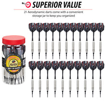 Load image into Gallery viewer, Fat Cat 21 Darts in a Jar Soft Tip 17 Grams
