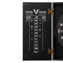 Load image into Gallery viewer, Viper Hideaway Dartboard Cabinet with Reversible Traditional and Baseball Dartboard
