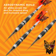 Load image into Gallery viewer, Viper The Freak Soft Tip Darts 3 Knurled Rings Barrel 18 Grams
