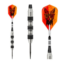 Load image into Gallery viewer, Viper The Freak Steel Tip Darts Knurled and Shark Fin Barrel 22 Grams
