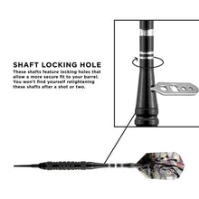 Load image into Gallery viewer, Viper Black Magic Soft Tip Darts 6 Knurled Rings 18 Grams Soft-Tip Darts Viper 
